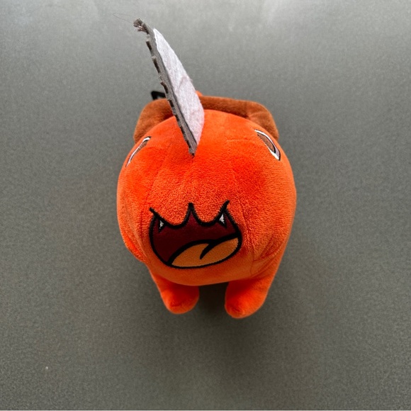 Chainsaw Man Pochita Plush Toy – Orange Anime Collectible - Picture 5 of 7